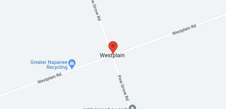 map of 585 WESTPLAIN RD